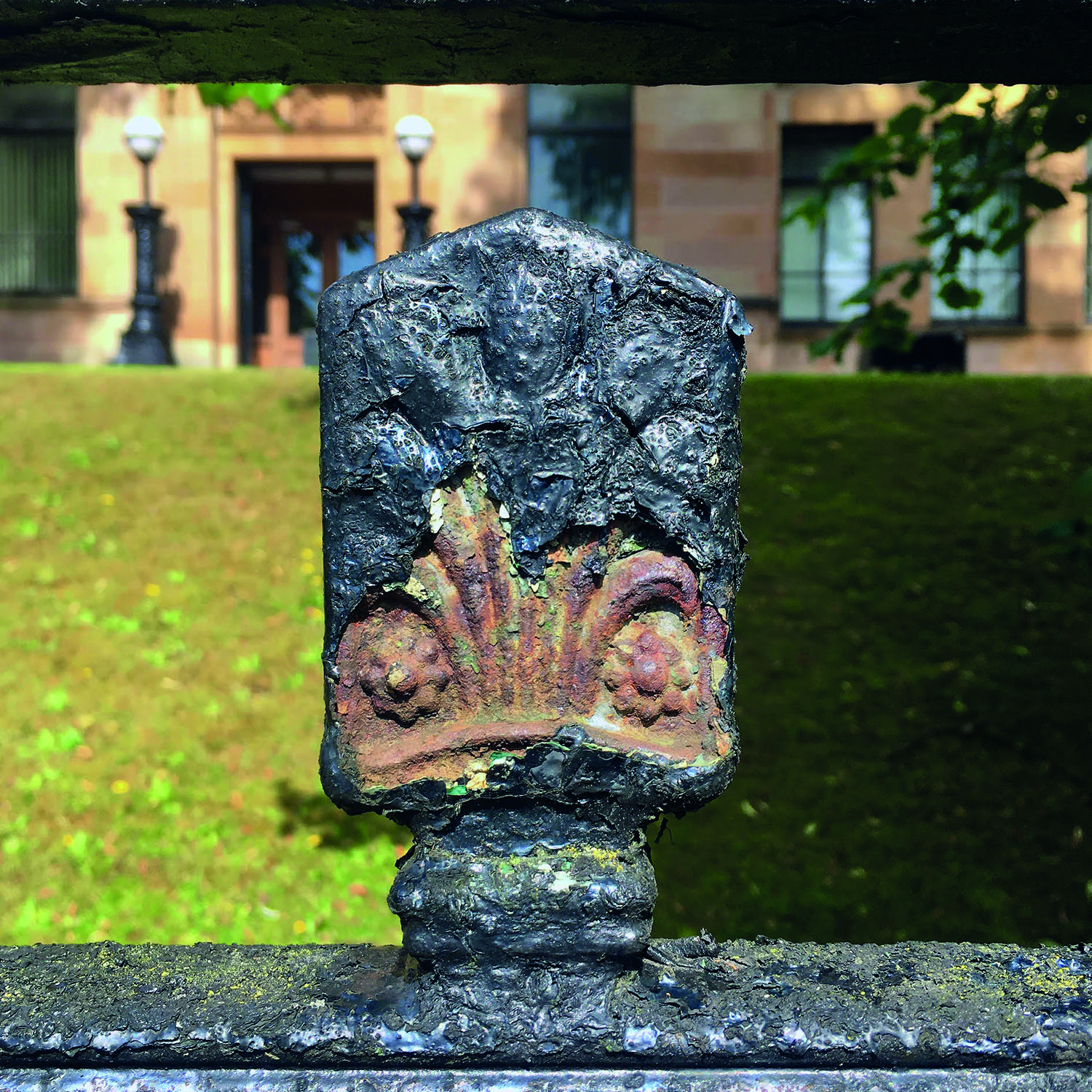 Kelvinside Academy palmette detail